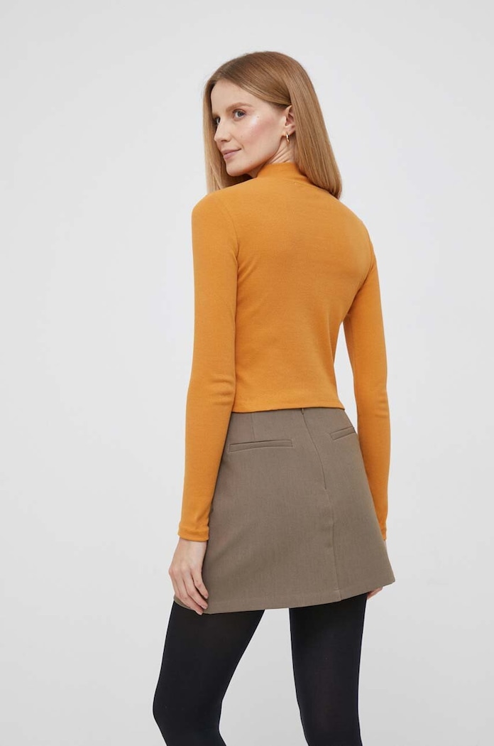Odzież Pepe Jeans longsleeve Winona Perkins PL505711.097 żółty
