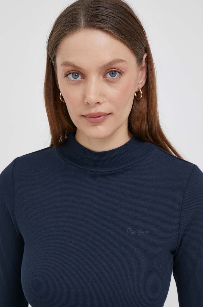 Odzież Pepe Jeans longsleeve PL505711.594 granatowy