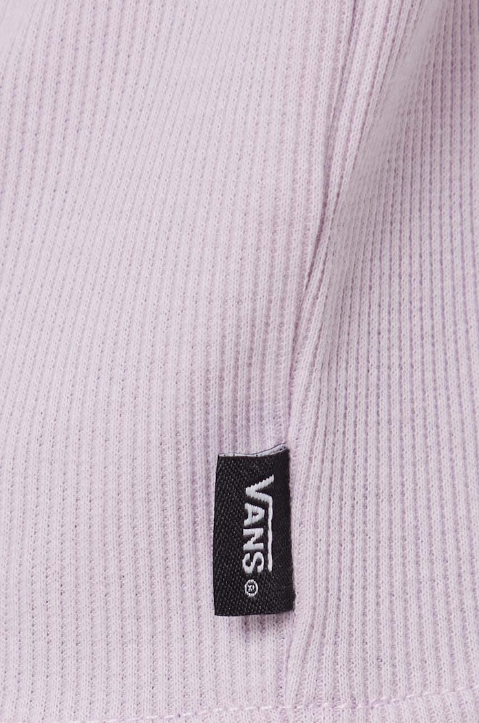 Majica z dolgimi rokavi Vans VN00076JC7S1 vijolična