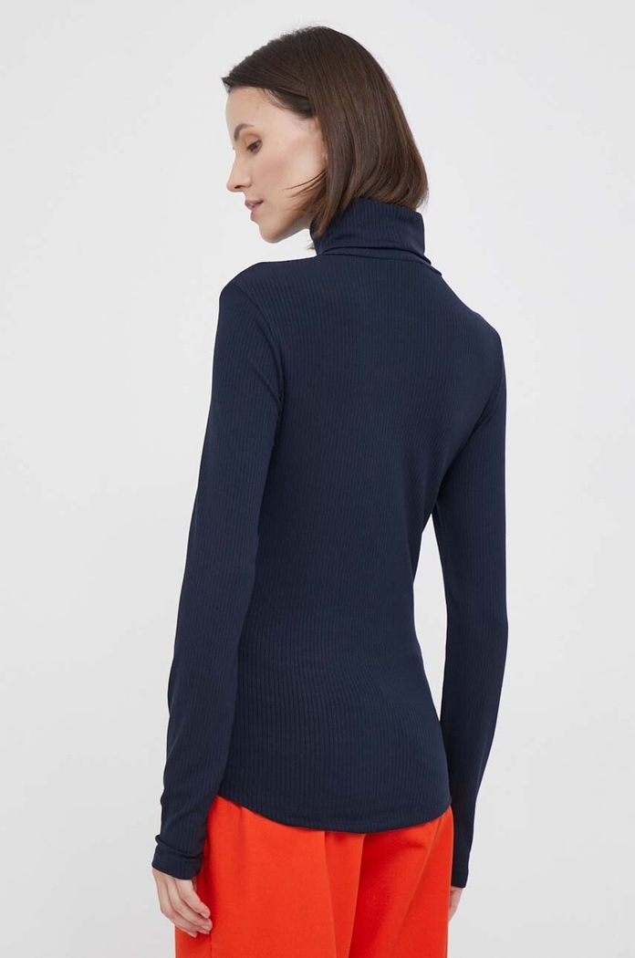 Oblečenie Tričko s dlhým rukávom Tommy Hilfiger WW0WW39826 tmavomodrá