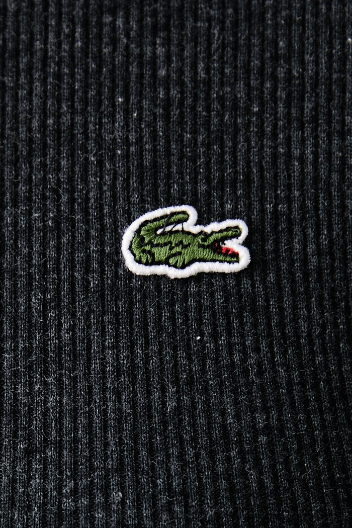Odzież Lacoste Longsleeve damski bawełniany TF1692 szary