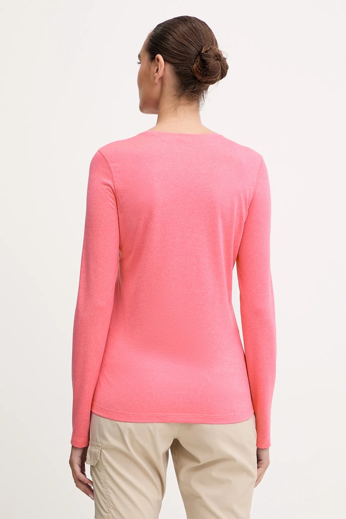 Oblečení Sportovní tričko s dlouhým rukávem Jack Wolfskin Sky Thermal 1808961 růžová