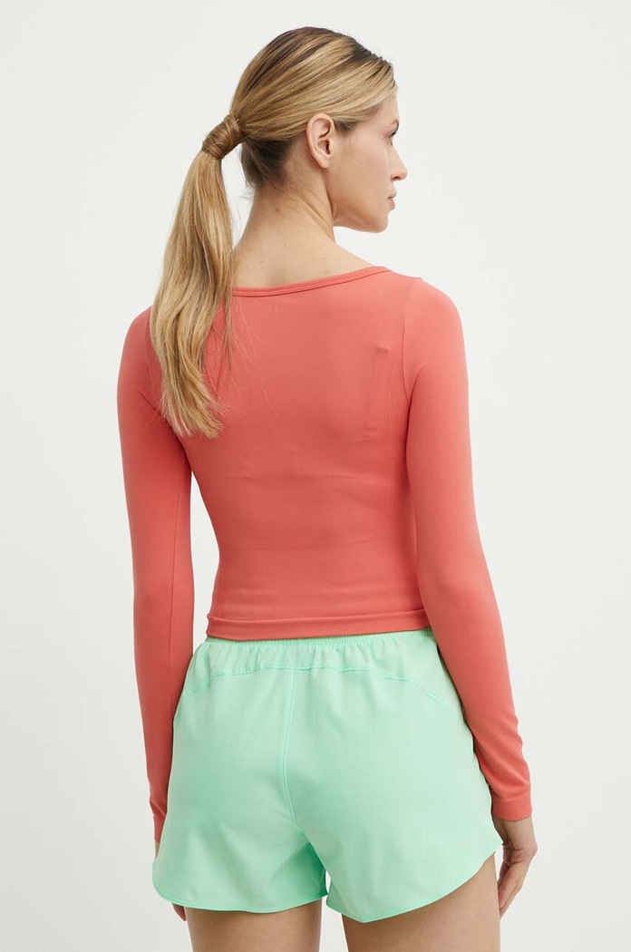 Oblečenie Tréningové tričko s dlhým rukávom Under Armour Train Seamless 1379150 oranžová