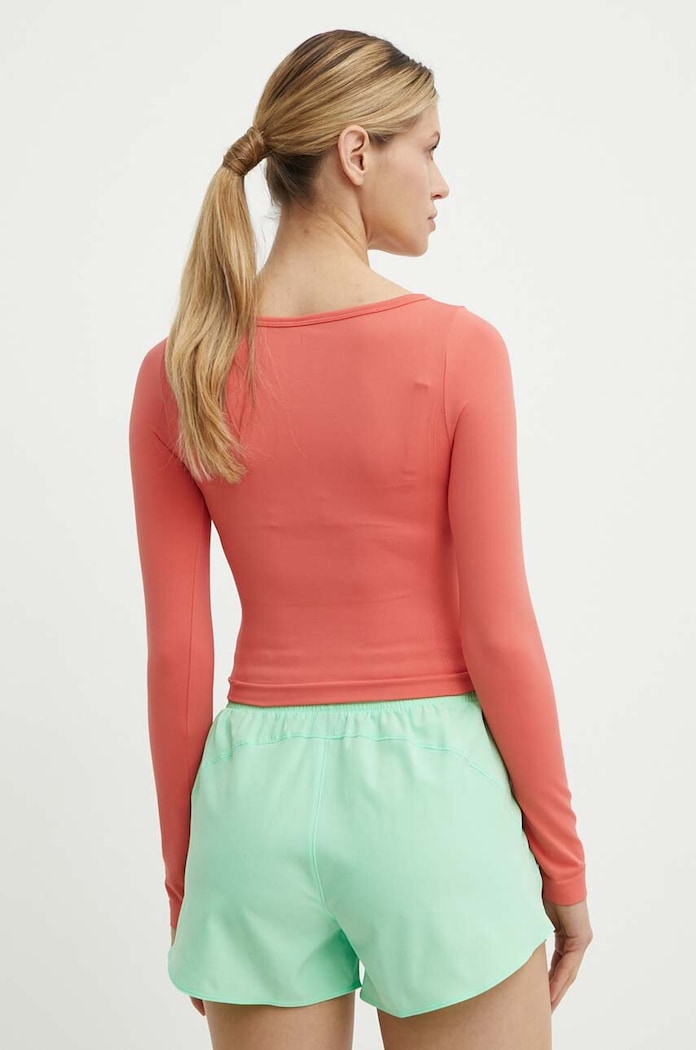 Oblečenie Tréningové tričko s dlhým rukávom Under Armour Train Seamless 1379150 oranžová
