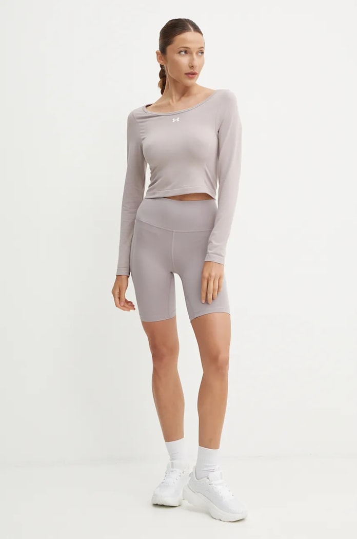 Under Armour longsleeve treningowy Train Seamless 1379150 fioletowy SS25