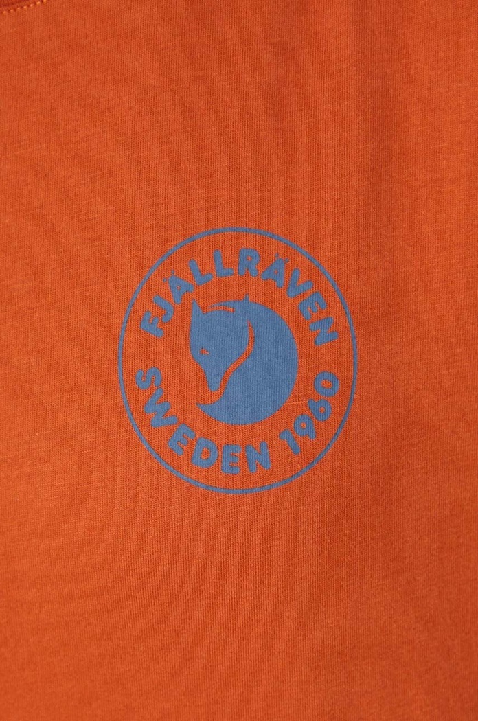 Fjallraven top a maniche lunghe in cotone 1960 Logo F86989.243