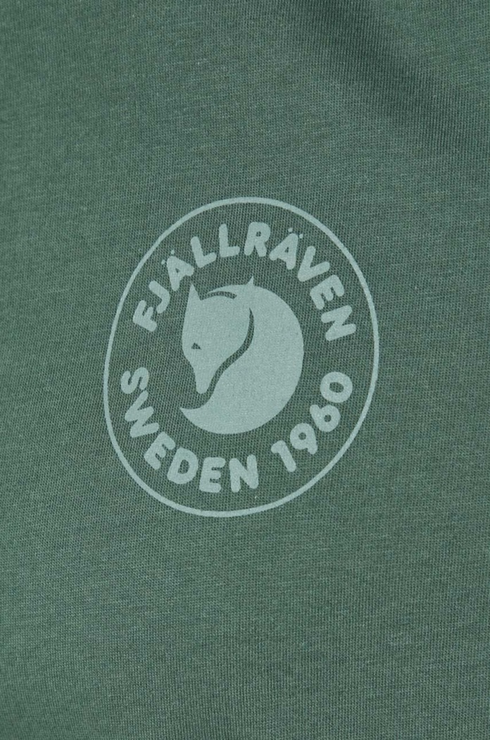 Bavlněné tričko s dlouhým rukávem Fjallraven 1960 Logo F86989.679