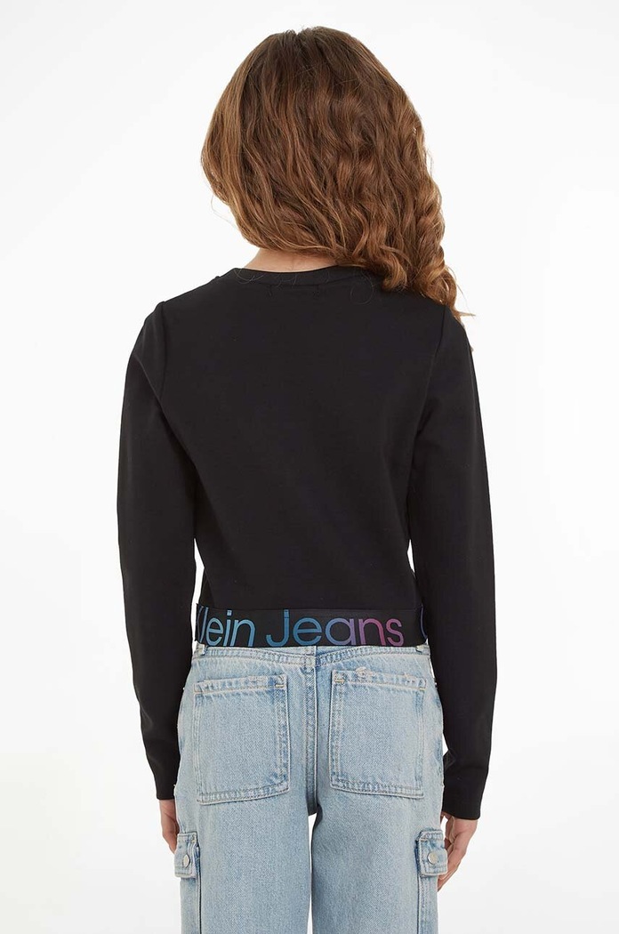 Otroška dolga majica Calvin Klein Jeans IG0IG02196.9BYX