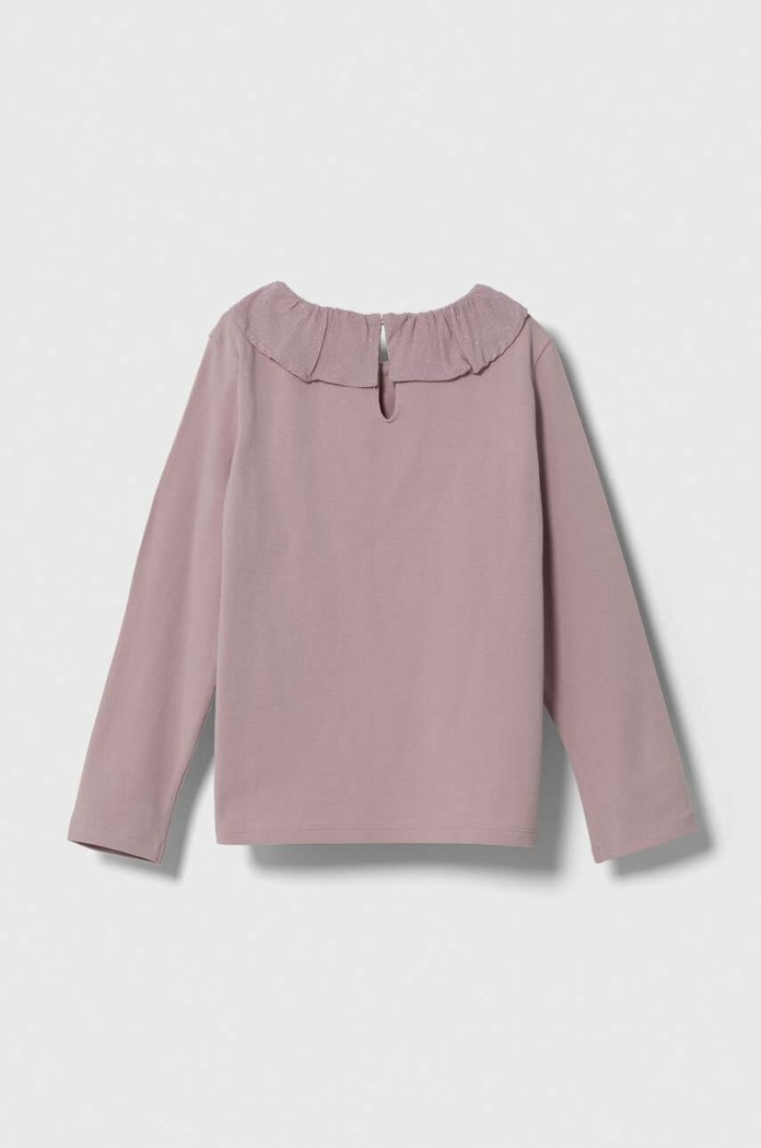 United Colors of Benetton gyerek hosszúujjú 3P4ZG10AN.P.SEASONAL lila AW23