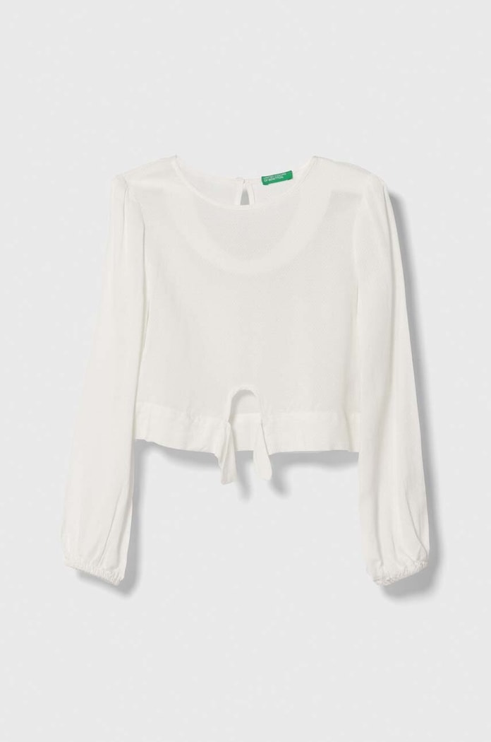 United Colors of Benetton bluza dziecięca pozostałe biały 5FBKCQ01O.G.SEASONAL