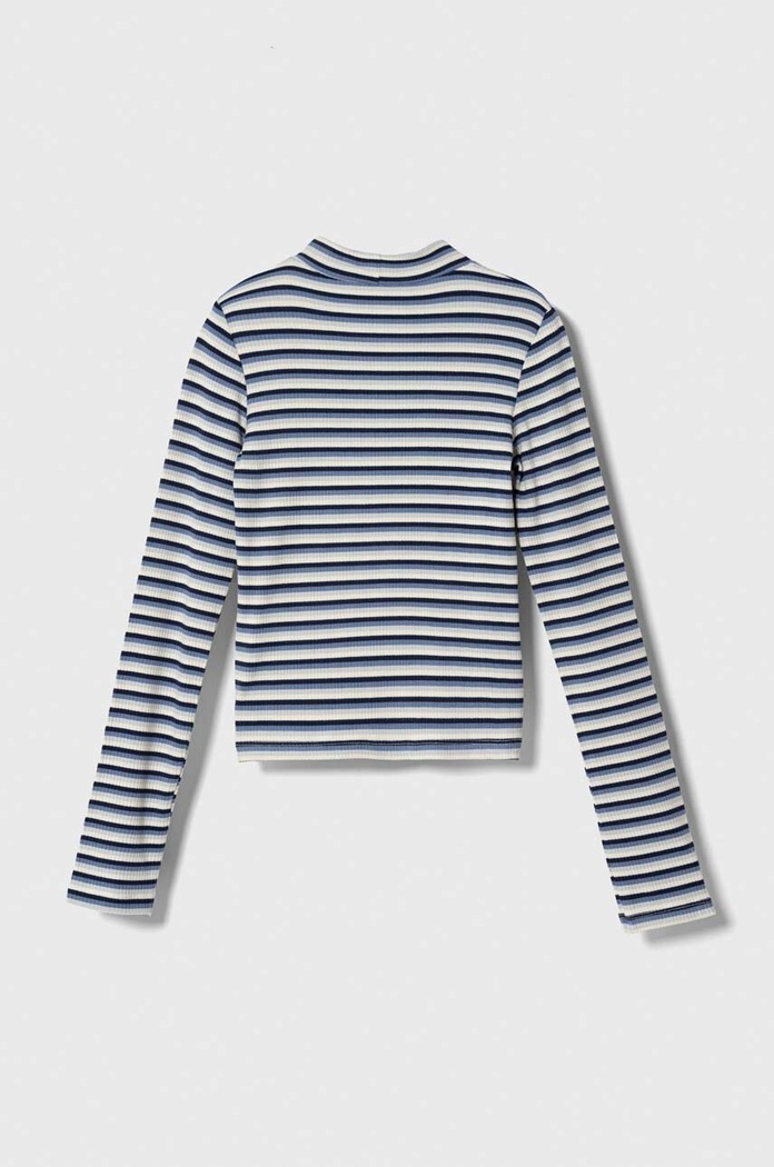 Детска блуза с дълги ръкави United Colors of Benetton 3TOFC10EA.G.SEASONAL син AW23