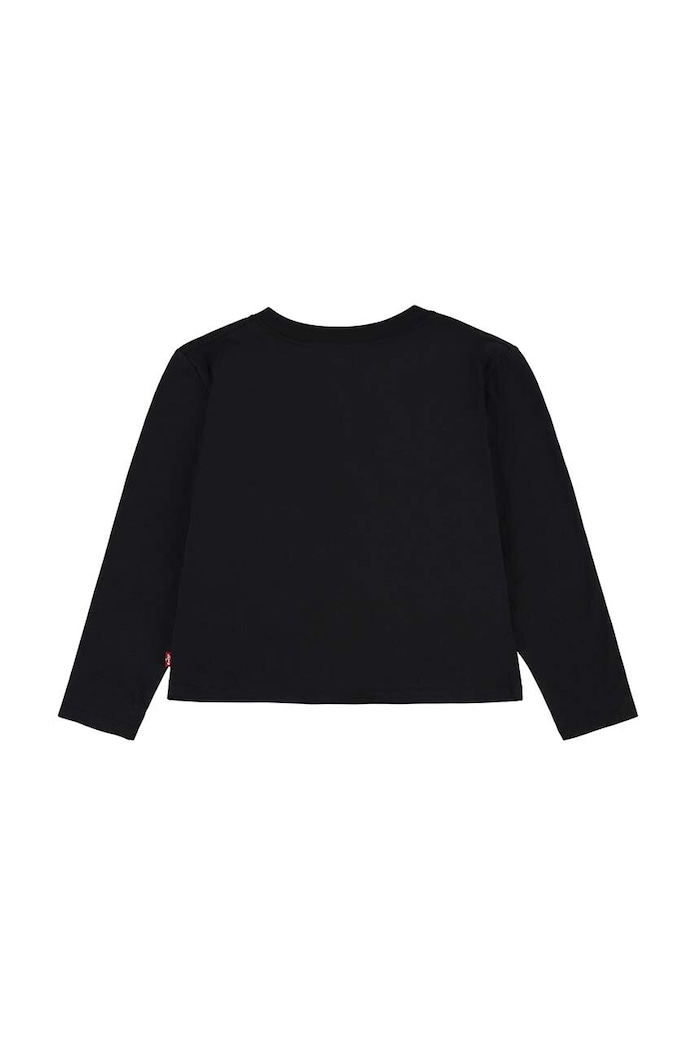 Levi's Longsleeve copii 3EJ159 negru AW23