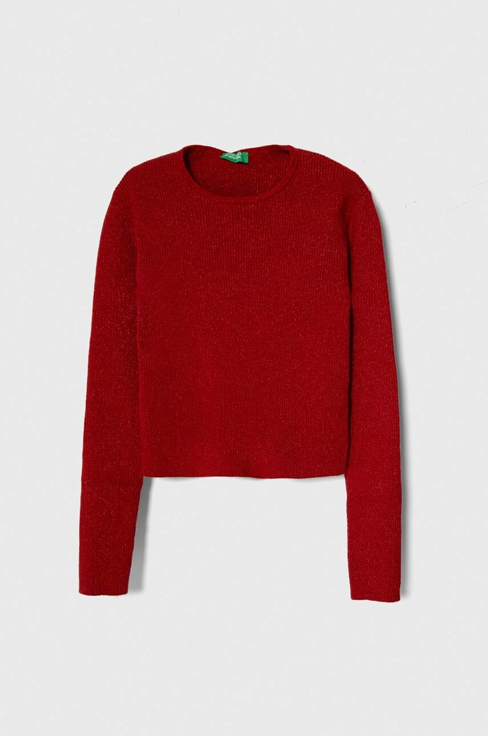 Παιδικό πουλόβερ United Colors of Benetton άλλο κόκκινο 15BJC106C.G.SEASONAL