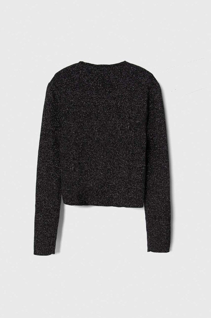 Detský sveter United Colors of Benetton 15BJC106C.G.SEASONAL čierna AW23