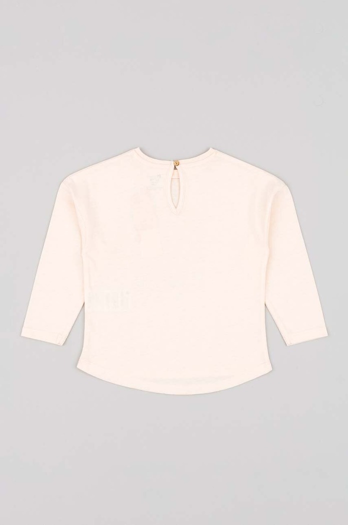 Pamučna majica dugih rukava za bebe zippy 3105568701 roza AW23