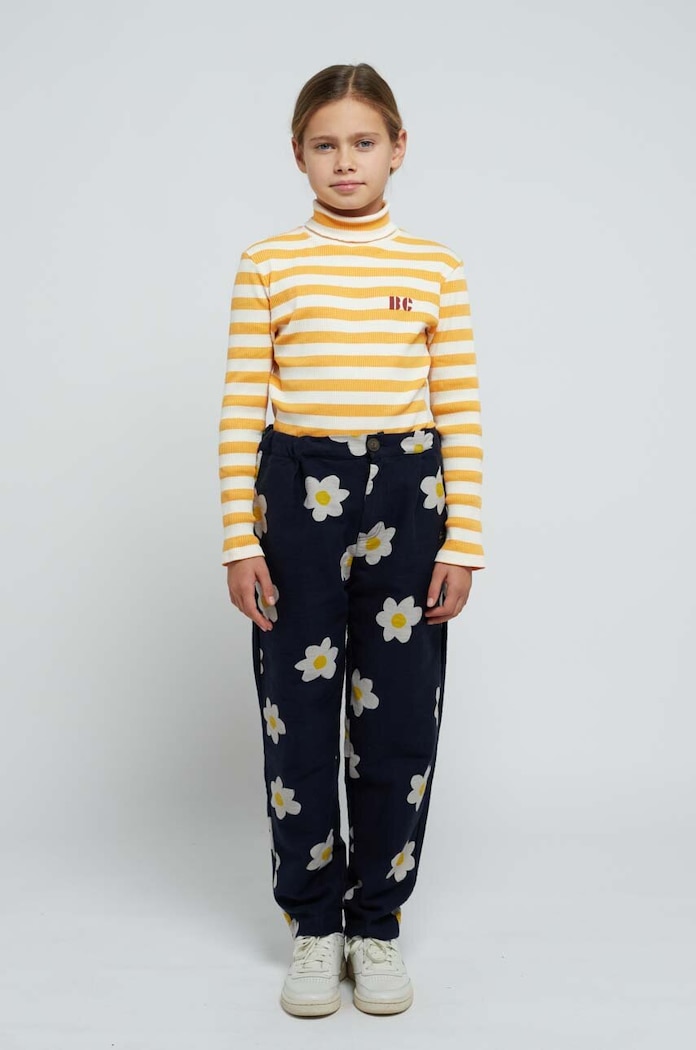 Longsleeve copii Bobo Choses 223AC024 galben