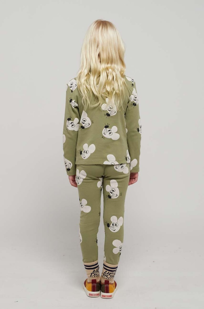 Bobo Choses longsleeve copii 223AC026 verde