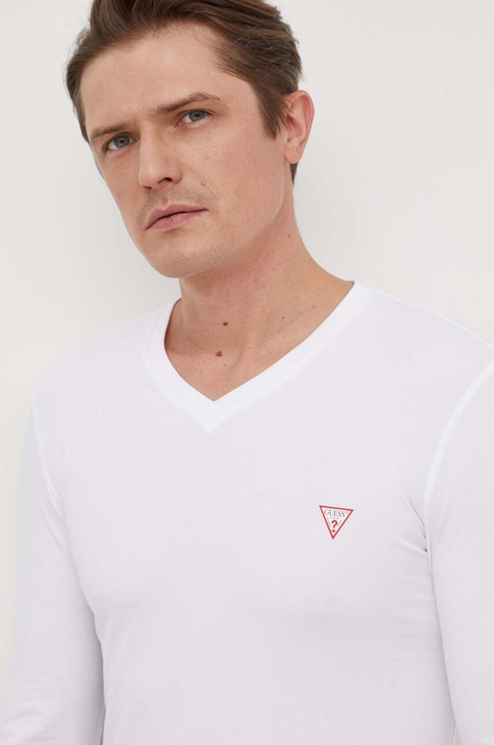 Longsleeve Guess λευκό M2YI08.J1314