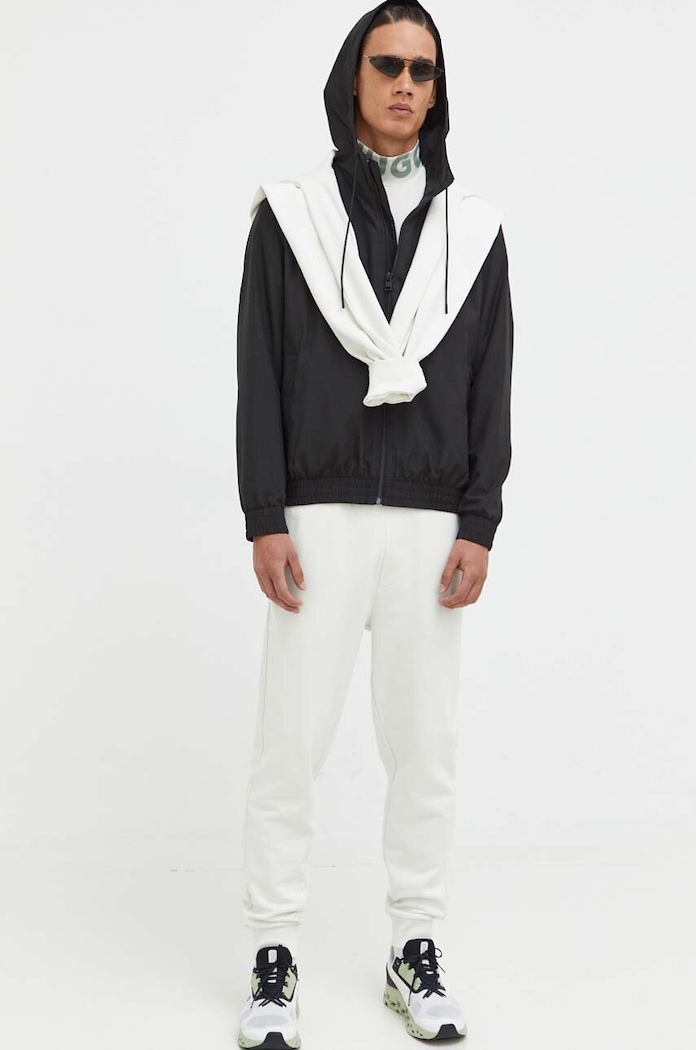 HUGO longsleeve 50494128 zielony NC24