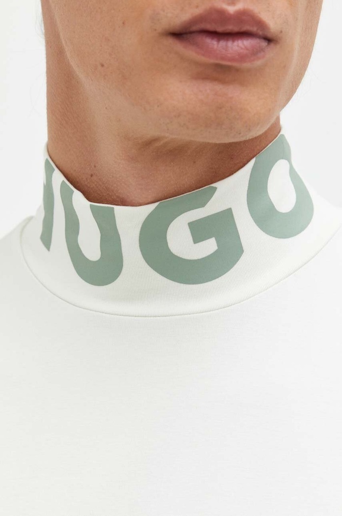HUGO longsleeve 50494128 zielony