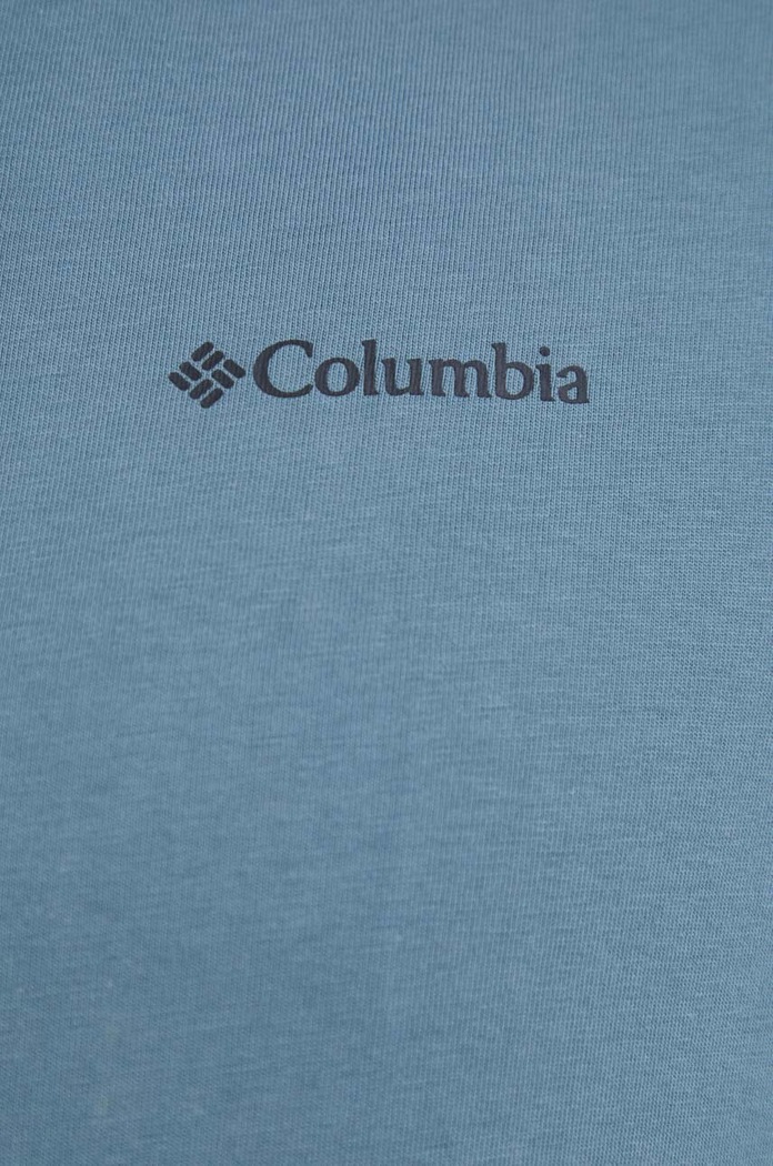 Columbia longsleeve din bumbac 2054553 albastru