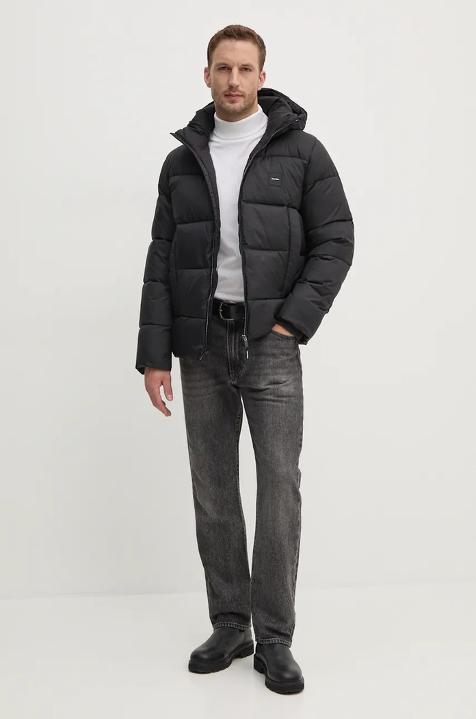 Bavlněné tričko s dlouhým rukávem Calvin Klein K10K111858 bílá NC24