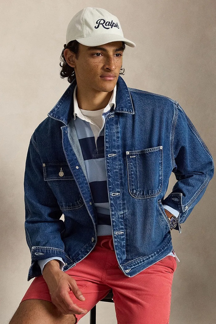 Polo Ralph Lauren μακρυμάνικο Ανδρικό βαμβακερό 710717116 μπλε
