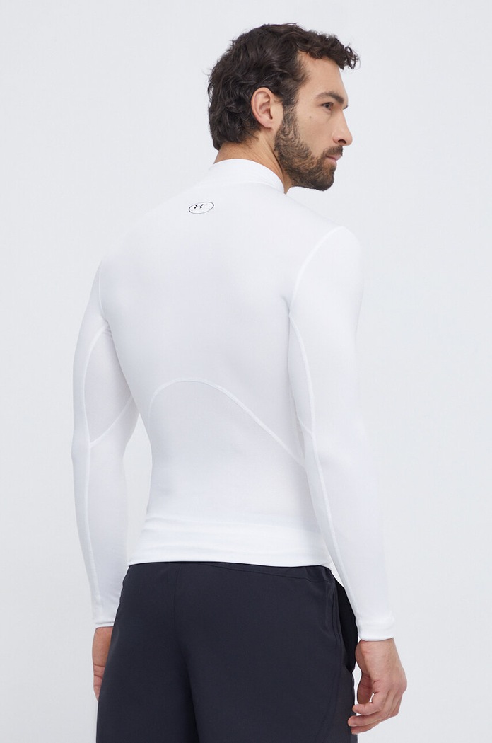Îmbrăcăminte Under Armour mânecă lungă de antrenament ColdGear Compression 1366072 alb