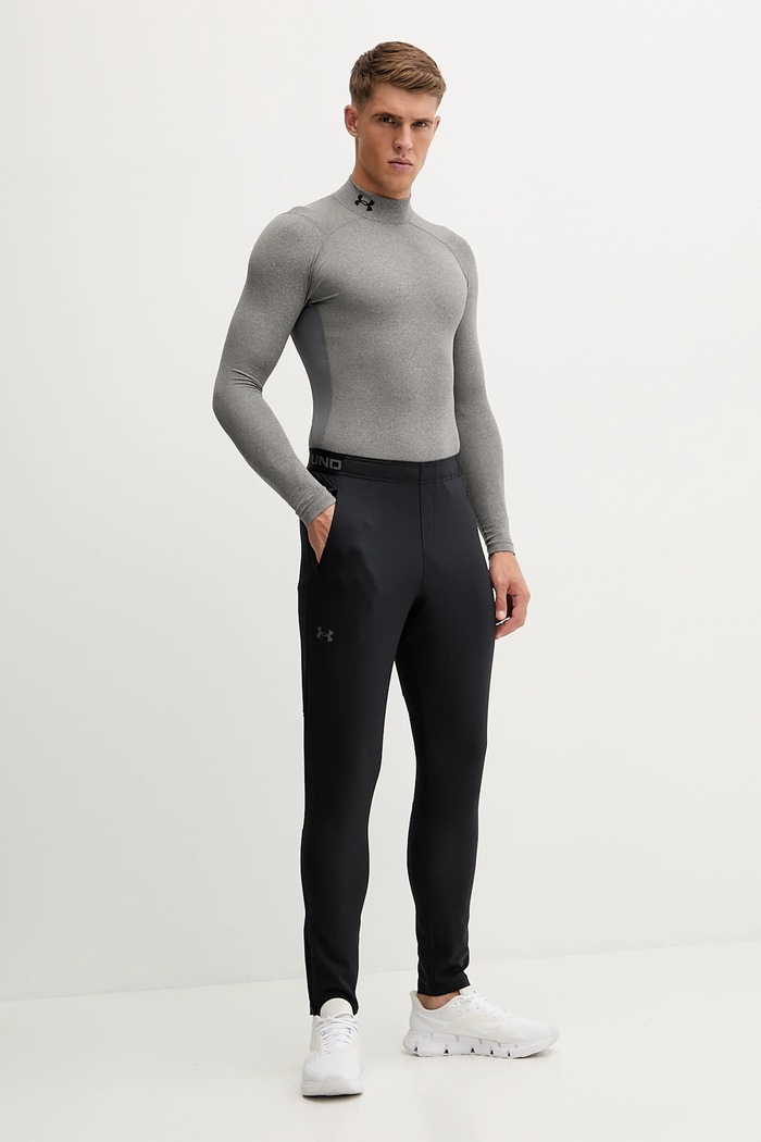 Under Armour longsleeve treningowy ColdGear Compression 1366072 szary AW25