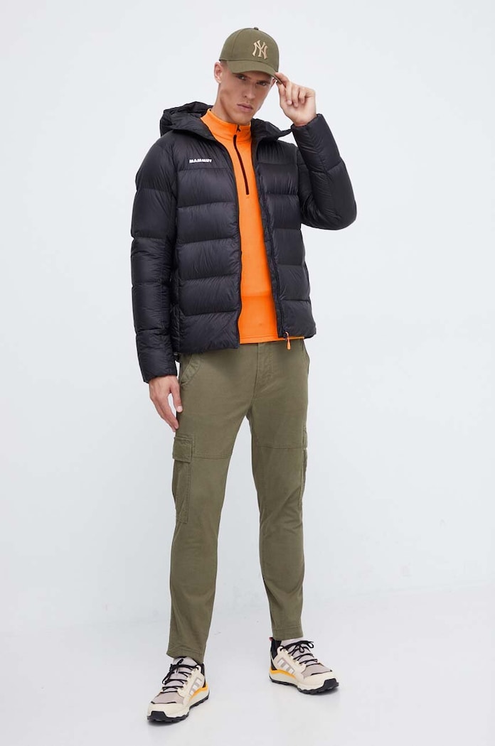 Αθλητική μπλούζα Mammut Aenergy ML Half Zip 1016.01100 πορτοκαλί AW23
