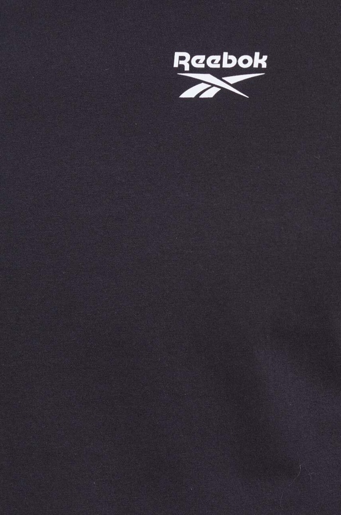 Reebok longsleeve din bumbac 100070399 negru
