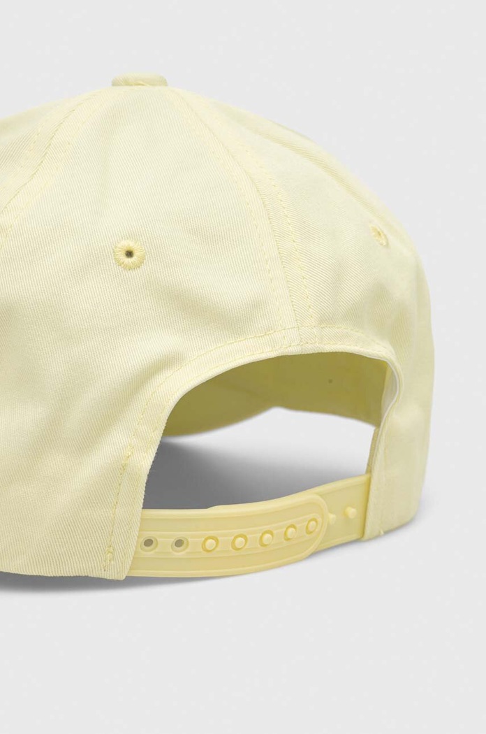 Bavlněná baseballová čepice Calvin Klein Jeans K60K610280 žlutá SS24