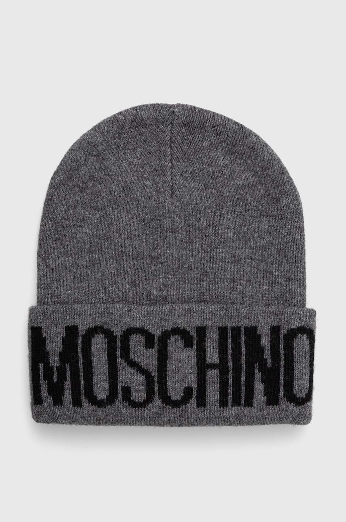 Moschino Caciula de lana gri M5672.60091