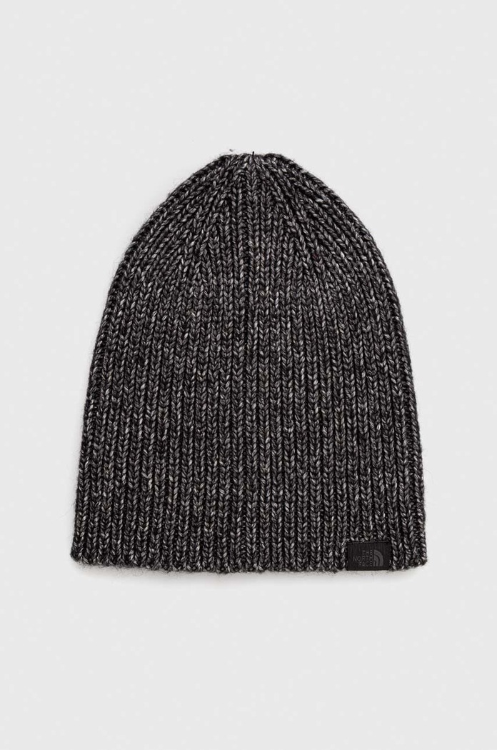 The North Face czapka z domieszką wełny z domieszką wełny czarny NF0A7RICKT01