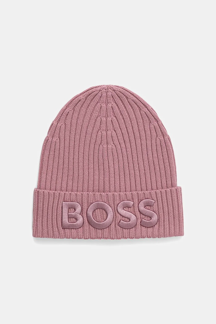BOSS gyapjú sapka rózsaszín 50497815
