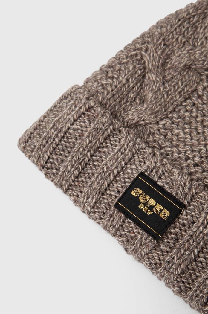 Doplňky Čepice z vlněné směsi Superdry W9010163A.1JO béžová
