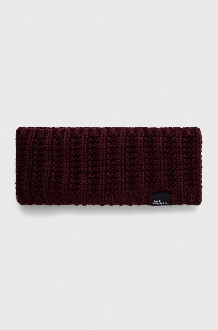 Jack Wolfskin opaska Highloft pozostałe bordowy 1908022
