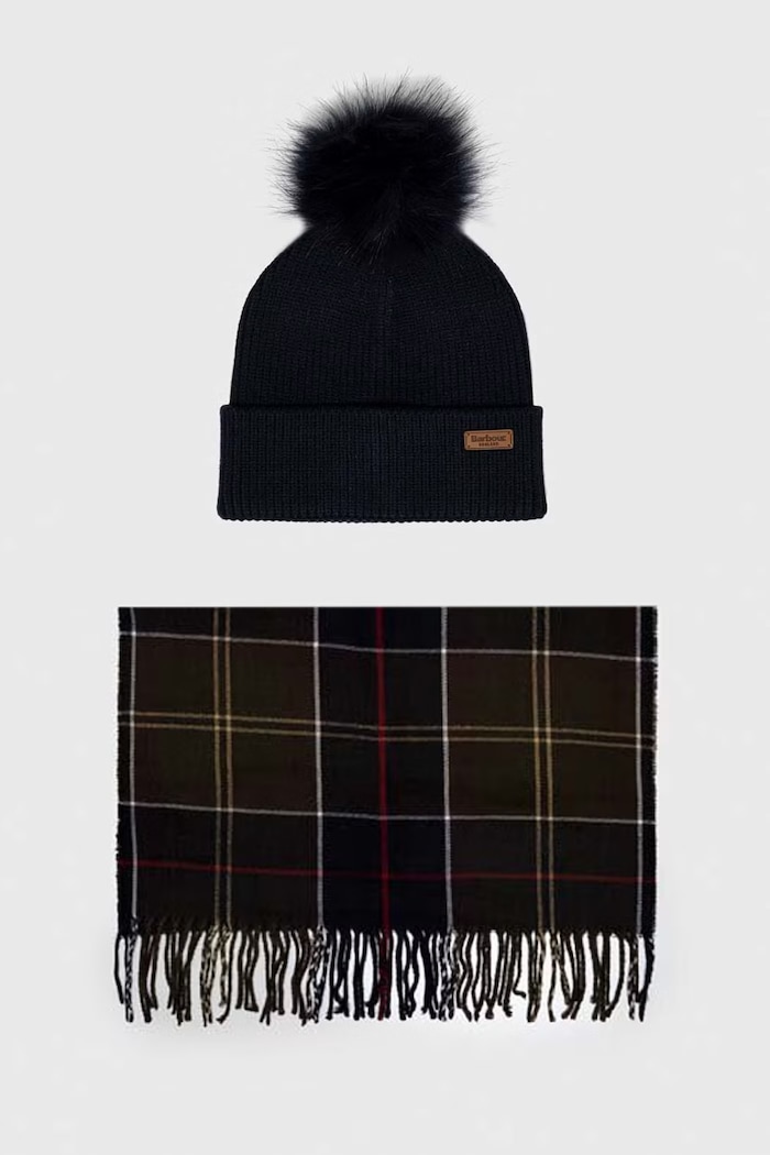 Barbour Komplet damski granatowy LGS0054