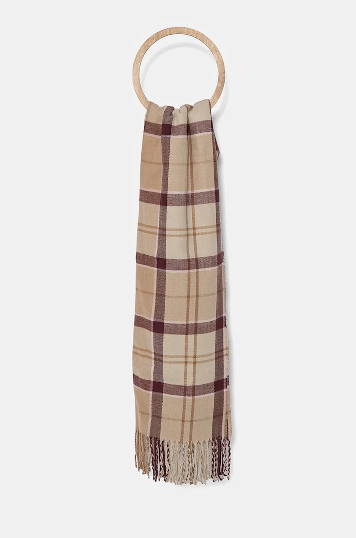 Barbour pălărie și eșarfă LGS0054 bej