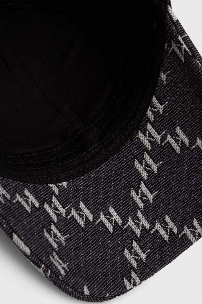 Karl Lagerfeld czapka z daszkiem szary 236W3408