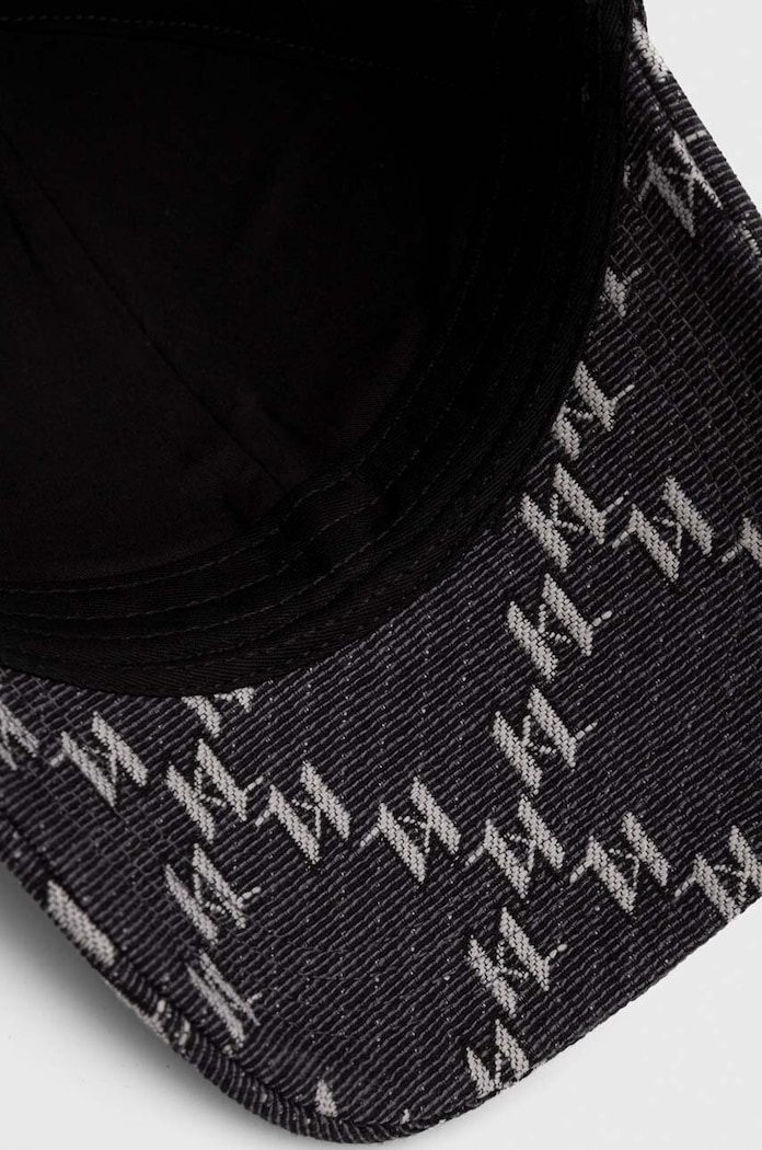 Karl Lagerfeld czapka z daszkiem szary 236W3408