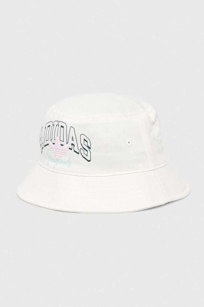 adidas Originals kapelusz bawełniany dziecięcy nadruk biały II3360