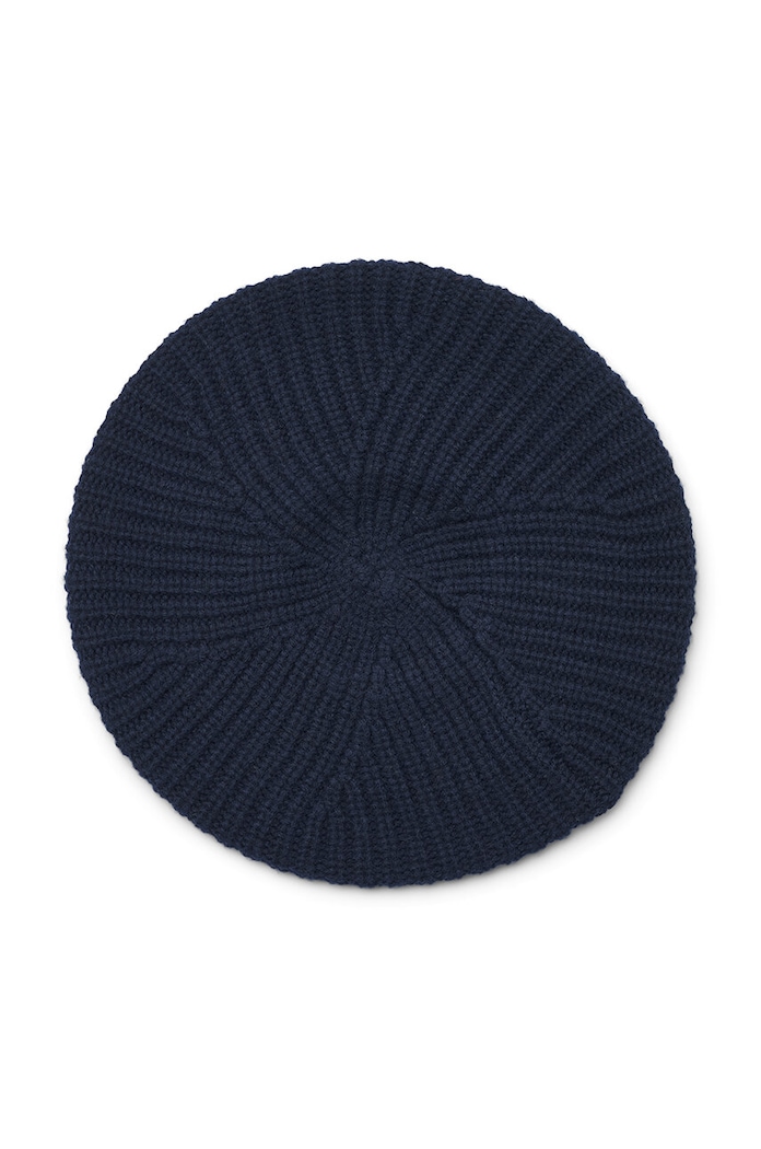 Dziewczynka Liewood beret dziecięcy LW17829 granatowy