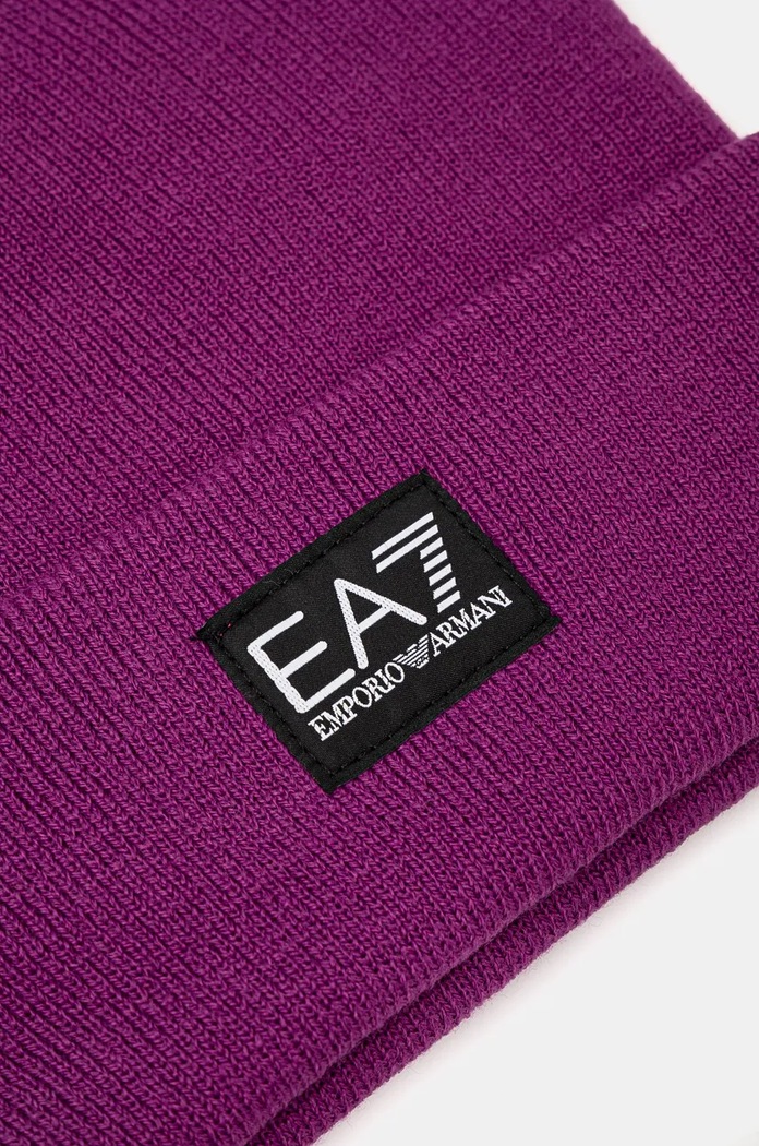 CHLAPEC Dětská čepice EA7 Emporio Armani 245092.3F400 fialová