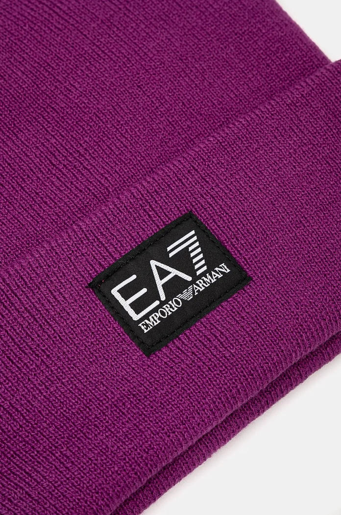CHLAPEC Dětská čepice EA7 Emporio Armani 245092.3F400 fialová
