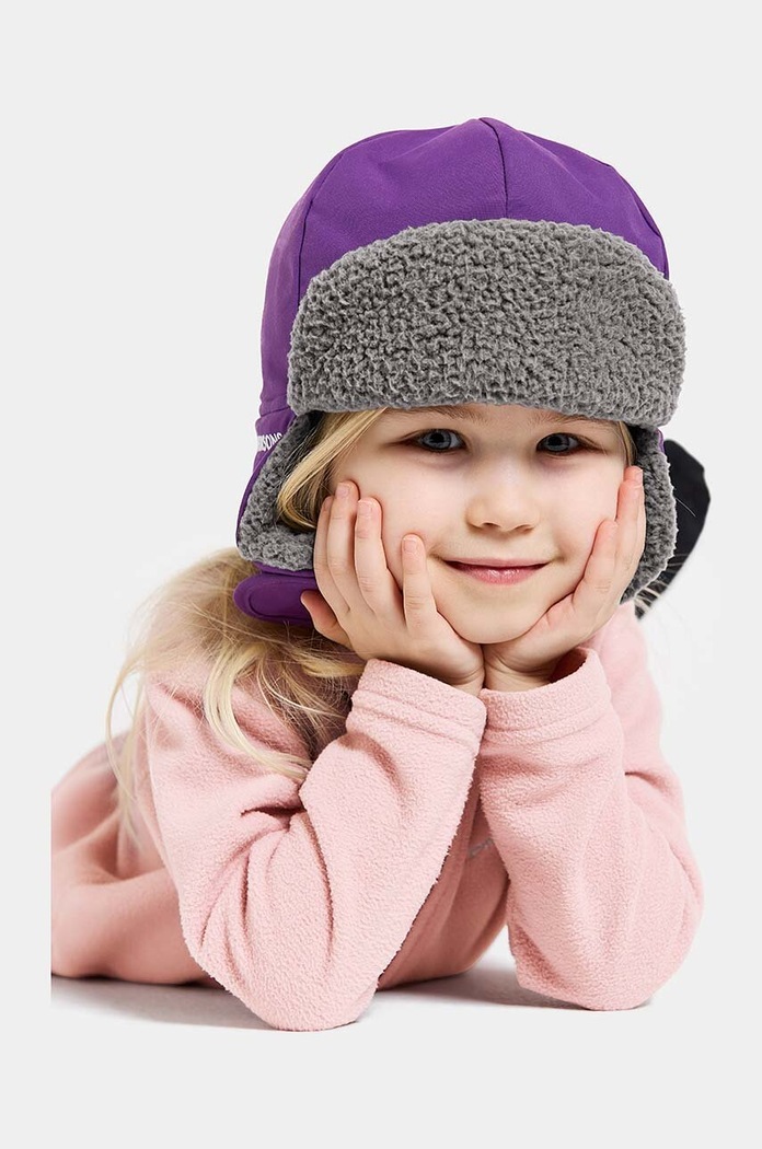 Didriksons caciula copii BIGGLES CAP violet 505028