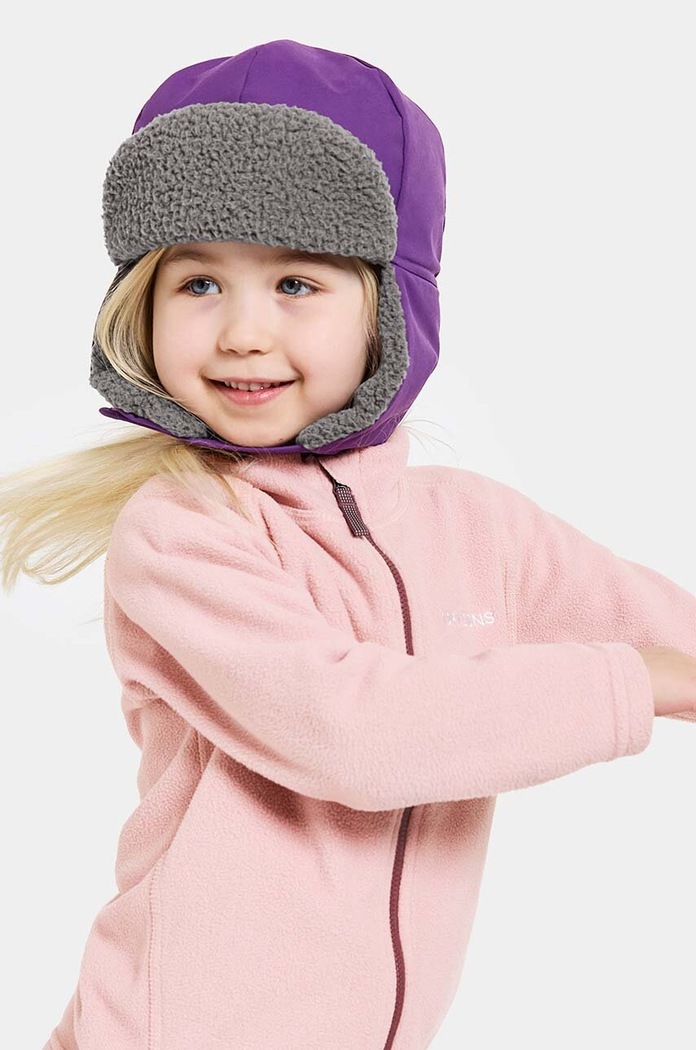 Băieți Didriksons caciula copii BIGGLES CAP 505028 violet