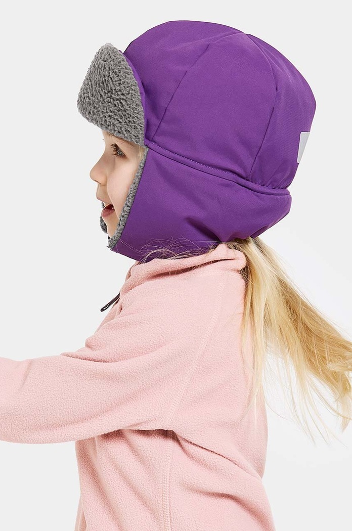Didriksons caciula copii BIGGLES CAP violet 505028