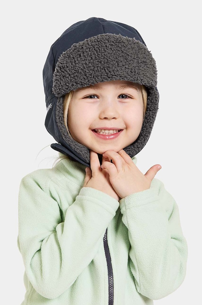 Didriksons czapka dziecięca BIGGLES CAP granatowy 505028