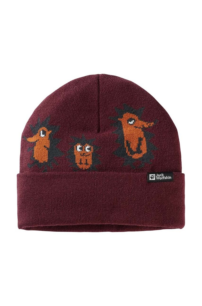 Dječja kapa Jack Wolfskin ostalo bordo 1911761